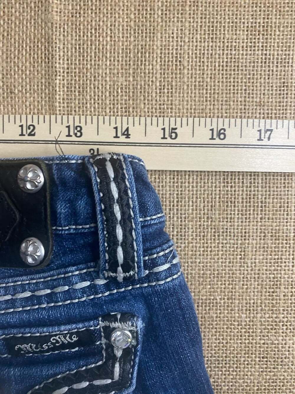 Miss Me Blue Bootcut Jeans - Picture 13 of 16